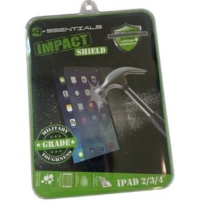 A-SSENTIALS Impact Shield Screen Protector iPad 2 3 4 Military Grade Toughness